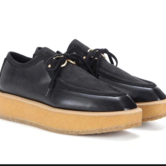 Stella McCartney Shoes - Stella McCartney Brody Black Vegan Leather Creepers Size 35/5